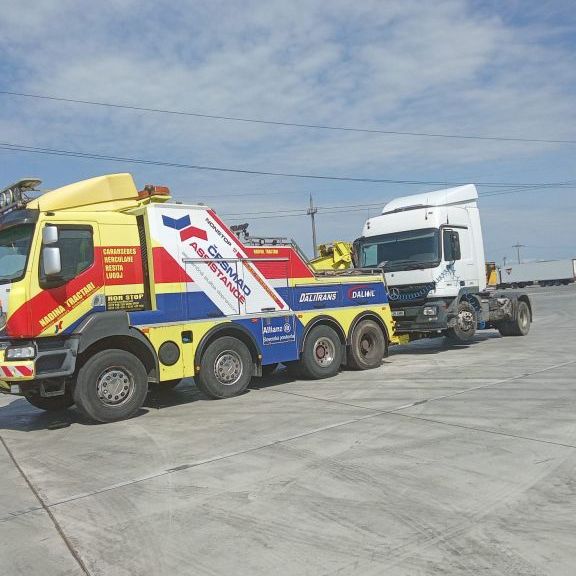 recuperare camion tractare